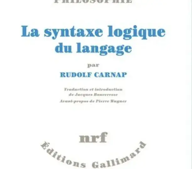 La syntaxe logique du langage